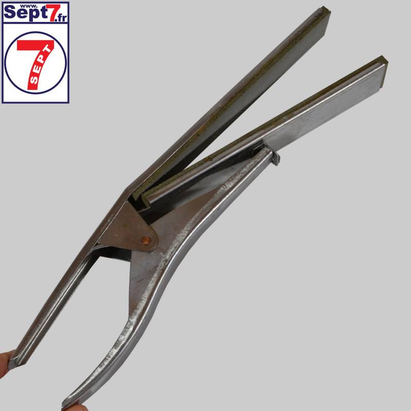 Pince fente droite INOX 190x30 mm