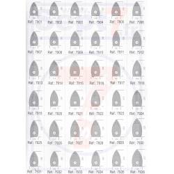 Semelle Renforcée anti-lustre Téflon® à sélectionner