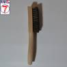 Brosse à détacher, 20mm, poils naturels foncés