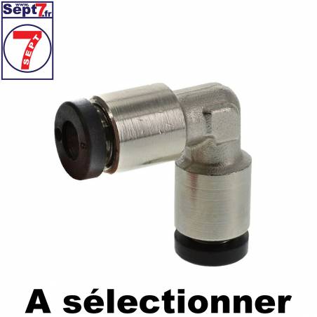 Raccord tuyau rapide angulaire à sélectionner