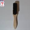 Brosse à détacher, 20mm, poils naturels foncés