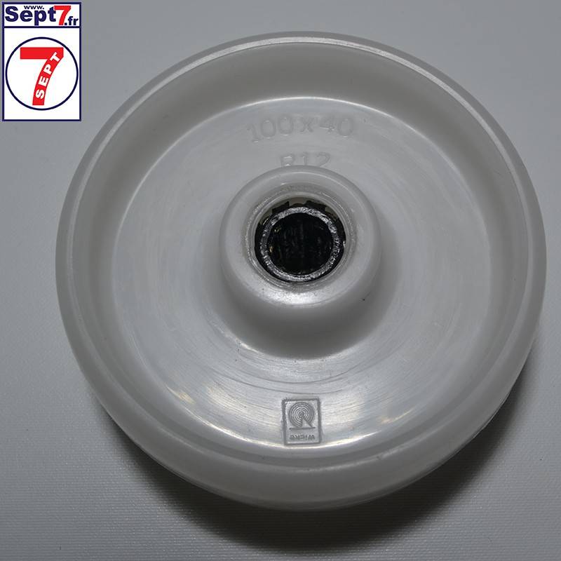 Roue Polyamide 100mm avec roulement