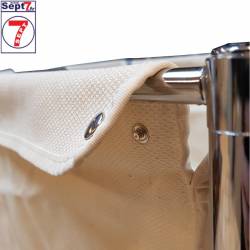 Chariot à linge pliable+Housse 250L