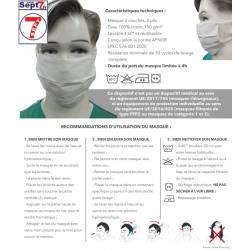 Masque de protection individuelle