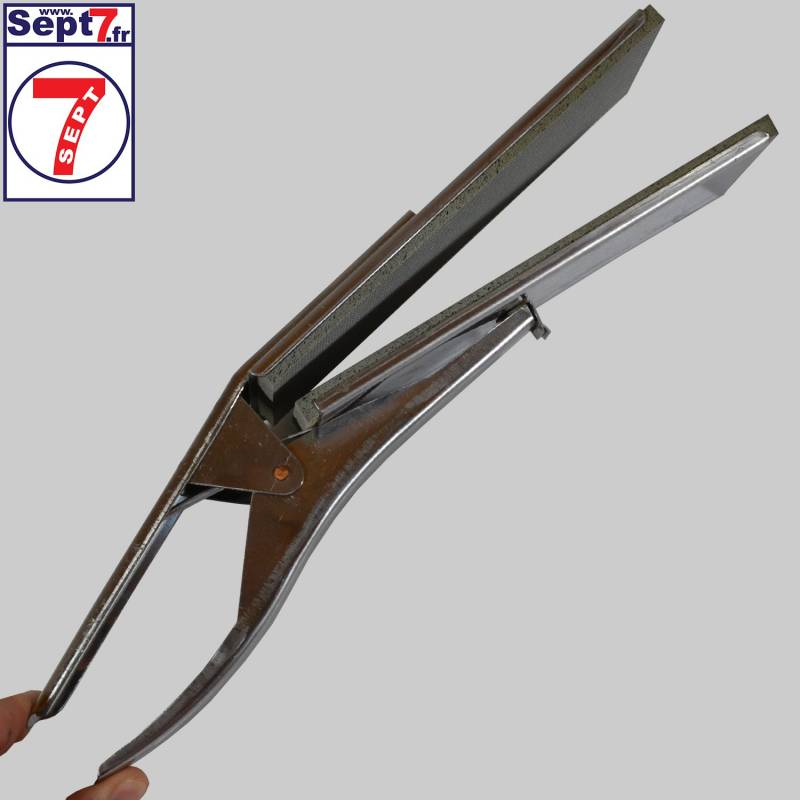 Pince fente large INOX 190x50 mm