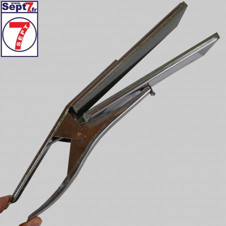 Pince fente large INOX 190x50 mm