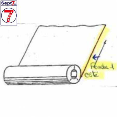 Gaine FENDU/DOSEE 600mm