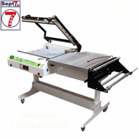 Soudeuse en L papier ORA PP 6080 XL format 60 x 80 pour emballage du linge grand format
