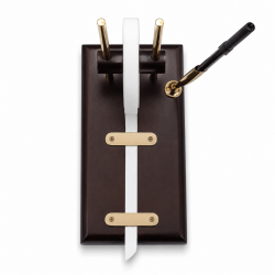Distributeur Fibertag vue de dessus avec ruban blanc