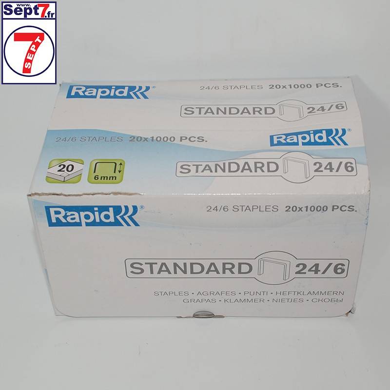 Rapid K1 Agrafes 24/6 NK